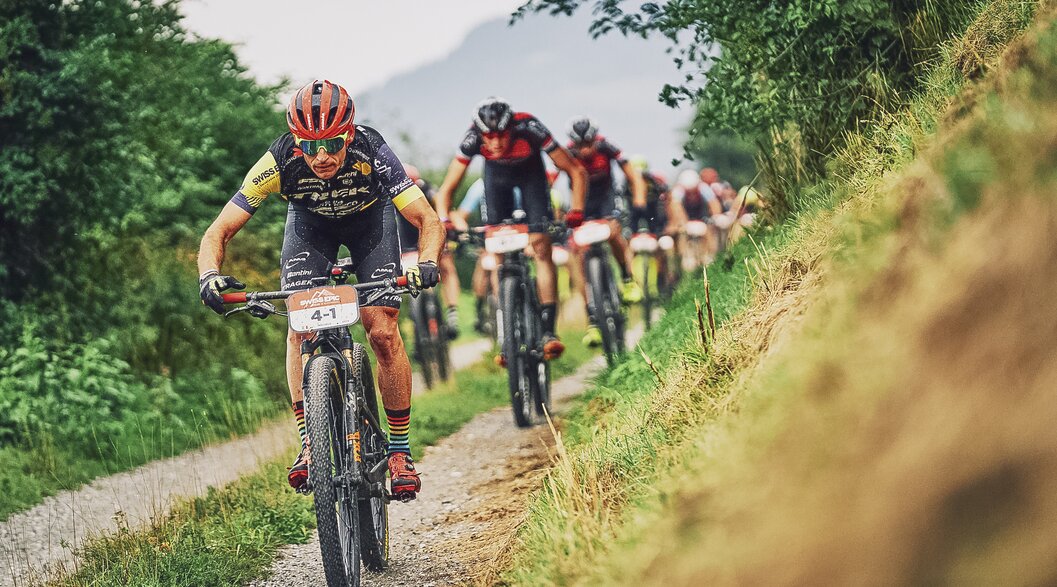 Spitzengruppe am Swiss Epic | © Michael Chiaretta