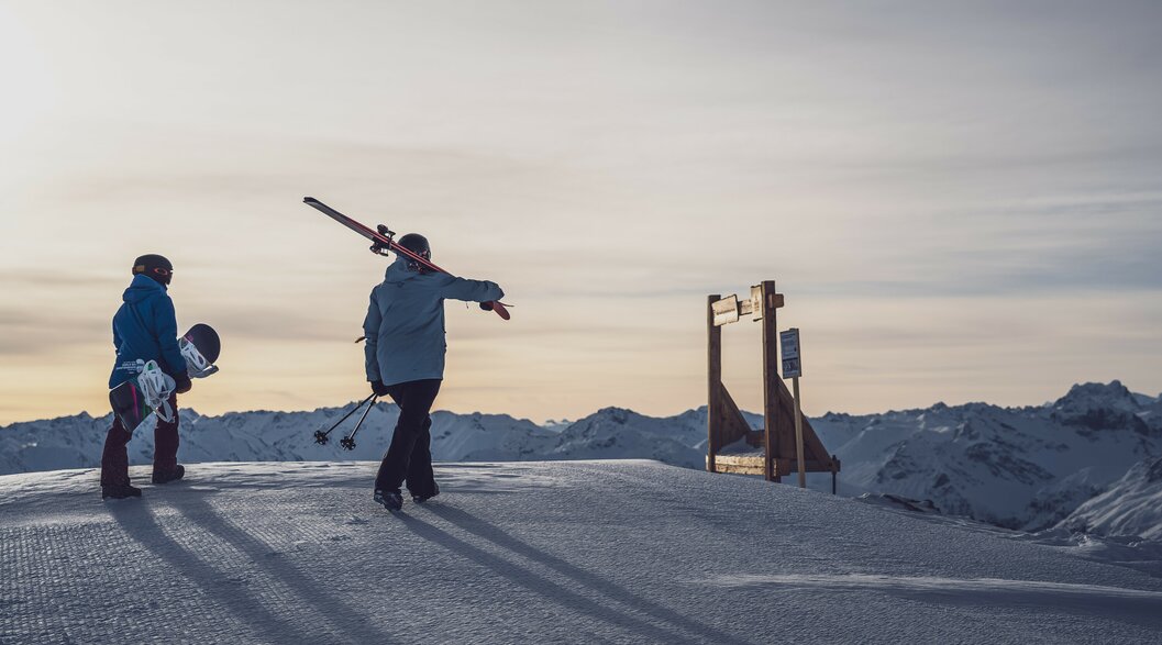 Fotoposten für Ski Challange  | © Davos Klosters Mountains 